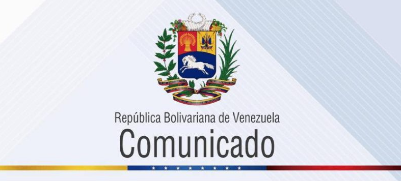 🇻🇪 COMUNICADO VENEZUELA